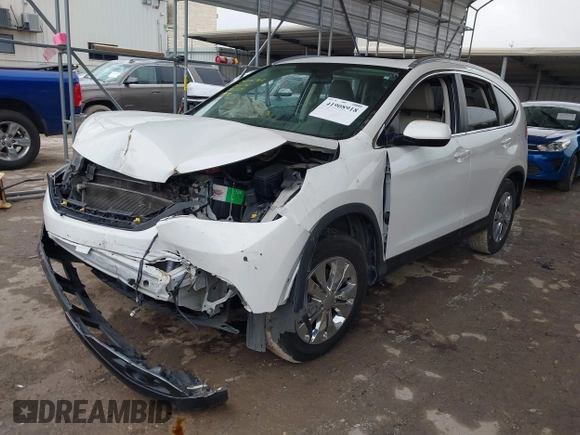 2014 Honda CR-V EX-L with VIN 5J6RM4H70EL064236, listed as a IAAI auction lot 41908918 with 73,688 mi miles. Bid and sale history available at carsss.com. Image 18.