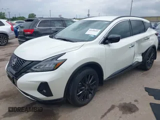 2023 Nissan Murano SV with VIN 5N1AZ2BJ2PC141944, listed as a IAAI auction lot 42159122 with 16,347 mi miles and . Bid and sale history available at DreamBid. Image 2.