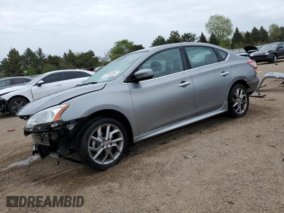 2013 Nissan Sentra SR z VIN 3N1AB7APXDL751864, wystawiony jako Copart lot #55168285 z przebiegiem 72 401 mil mil oraz Szkoda całkowita • Salvage title. Historia ofert i sprzedaży dostępna na DreamBid. Obrazek 1.
