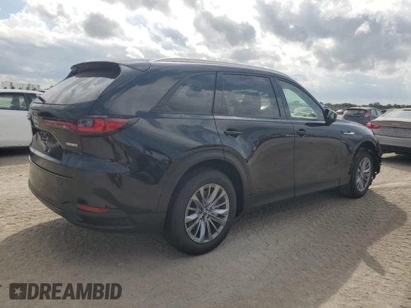 2025 Mazda CX-90 Preferred with VIN JM3KKBHDXS1217792, listed as a Copart auction lot 45724915 with 154 mi miles and Clean title. Bid and sale history available at DreamBid. Image 3.