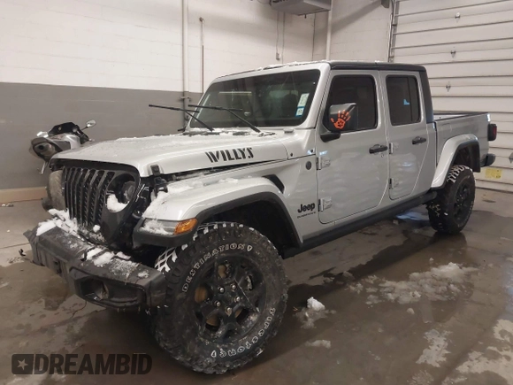 2023 Jeep Gladiator Sport S с VIN 1C6HJTAG1PL558131, выставлен на аукционе IAAI как лот 41252271 с пробегом 42 582 миль миль и . История ставок и продаж доступна на DreamBid. Изображение 18.