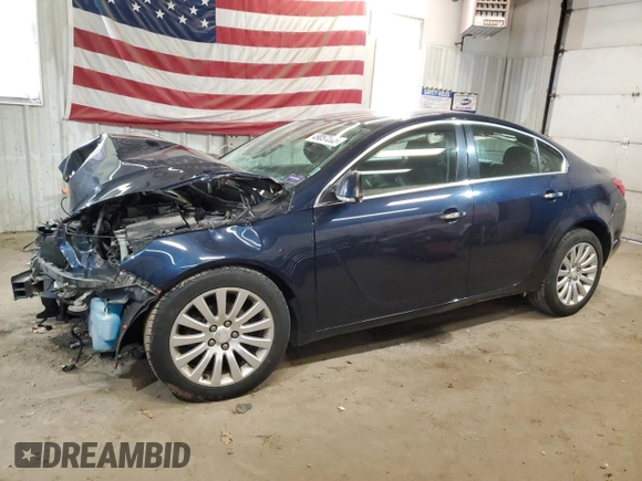 2012 Buick Regal Premium 1 with VIN 2G4GS5EK5C9182784, listed as a Copart auction lot 61051135 with Not provided miles and Non repairable. Bid and sale history available at DreamBid. Image 1.