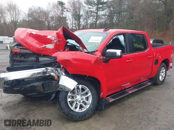 2023 Chevrolet Silverado 1500 LT с VIN 2GCUDDED4P1137188, выставлен на аукционе IAAI как лот 41906983 с пробегом Не указан миль и . История ставок и продаж доступна на DreamBid. Изображение 2.