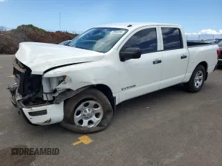 2021 Nissan Titan SV with VIN 1N6AA1EEXMN520000, listed as a Copart auction lot 72464284 with 58,470 mi miles and Non Repairable. Bid and sale history available at carsss.com. Image 1.