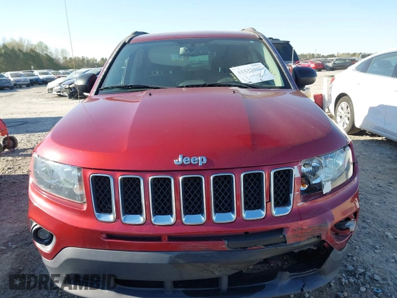 2016 Jeep Compass 75th Anniversary with VIN 1C4NJCBBXGD732464, listed as a IAAI auction lot 41832967 with 108,694 mi miles. Bid and sale history available at carsss.com. Image 12.