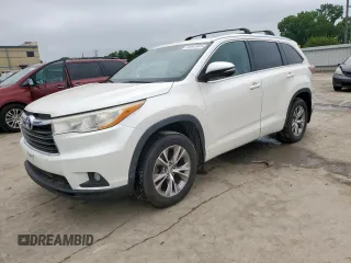 2014 Toyota Highlander XLE z VIN 5TDJKRFH2ES005267, wystawiony jako Copart lot #58561945 z przebiegiem 184 937 mil mil oraz Czysty tytuł • Clean title. Historia ofert i sprzedaży dostępna na DreamBid. Obrazek 1.