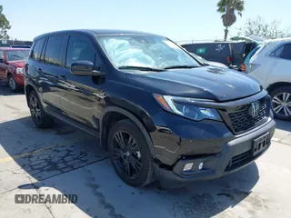 2021 Honda Passport Sport with VIN 5FNYF8H21MB038592, listed as a IAAI auction lot 41955838 with 31,844 mi miles and . Bid and sale history available at DreamBid. Image 1.