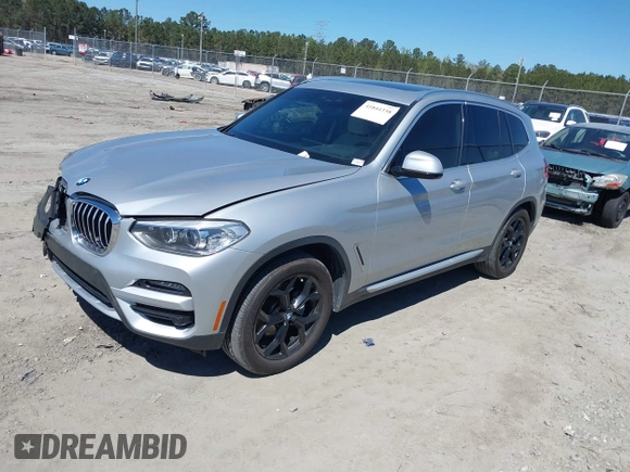 2020 BMW X3 sDrive30i with VIN 5UXTY3C07LLU71163, listed as a IAAI auction lot 41844358 with 80,962 mi miles and . Bid and sale history available at DreamBid. Image 17.