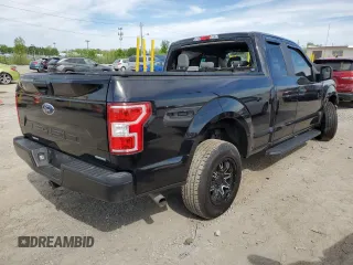 2019 Ford F-150 XL with VIN 1FTEX1CPXKFB34725, listed as a Copart auction lot 55828445 with 79,828 mi miles and Salvage title. Bid and sale history available at DreamBid. Image 3.