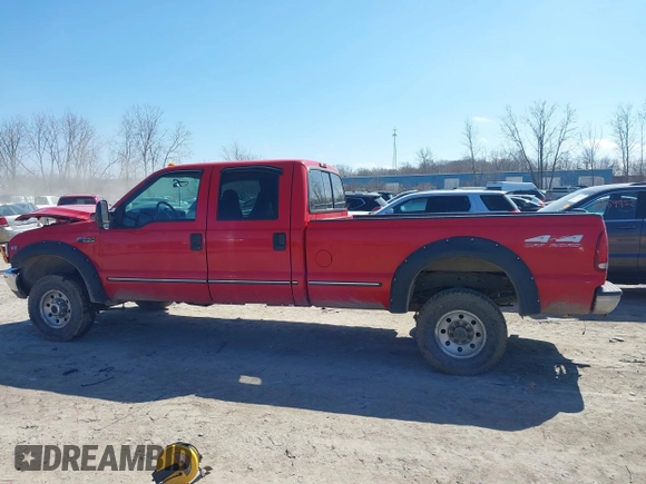 1999 Ford Super Duty F-250 XL with VIN 1FTNW21S5XED28172, listed as a IAAI auction lot 41887957 with 233,990 mi miles. Bid and sale history available at carsss.com. Image 14.