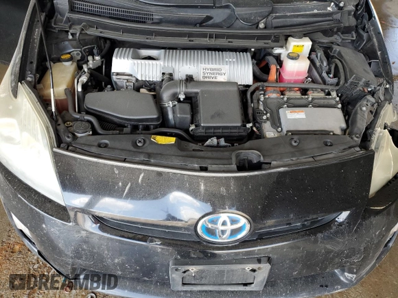 2011 Toyota Prius I with VIN JTDKN3DU6B0315784, listed as a Copart auction lot 48921145 with 191,257 mi miles and Salvage Title. Bid and sale history available at DreamBid. Image 11.