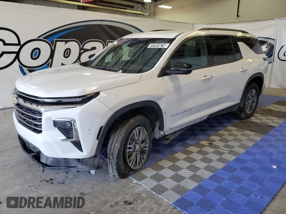 2024 Chevrolet Traverse AWD LT with VIN 1GNEVGKS1RJ161650, listed as a Copart auction lot 73191674 with 1,650 mi miles and Clean Title. Bid and sale history available at carsss.com. Image 1.