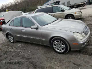 2003 Mercedes-Benz E-Class 3.2L with VIN WDBUF65J23A297936, listed as a Copart auction lot 80877004 with 214,478 mi miles and Salvage Title. Bid and sale history available at carsss.com. Image 4.