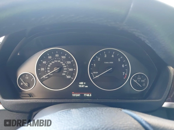 2014 BMW 3 Series 328i with VIN WBA3C1C52EK108503, listed as a IAAI auction lot 42258511 with 151,241 mi miles and . Bid and sale history available at DreamBid. Image 7.