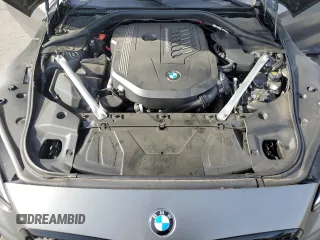 2022 BMW Z4 sDriveM40i with VIN WBAHF9C09NWX81541, listed as a Copart auction lot 85457254 with 9,393 mi miles and Salvage Title. Bid and sale history available at carsss.com. Image 13.