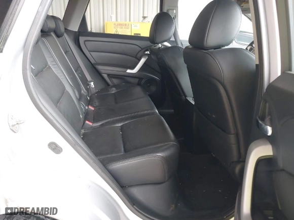 2007 Acura RDX with VIN 5J8TB18217A022565, listed as a IAAI auction lot 41900997 with 1 mi miles. Bid and sale history available at carsss.com. Image 8.