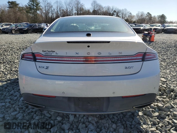 2018 Lincoln MKZ Reserve with VIN 3LN6L5E99JR615567, listed as a Copart auction lot 49258075 with 124,246 mi miles and Salvage Title. Bid and sale history available at DreamBid. Image 6.