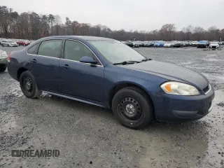 2014 Chevrolet Impala Limited Police Police with VIN 2G1WD5E36E1110120, listed as a Copart auction lot 84014744 with 196,864 mi miles and Salvage Title. Bid and sale history available at carsss.com. Image 4.
