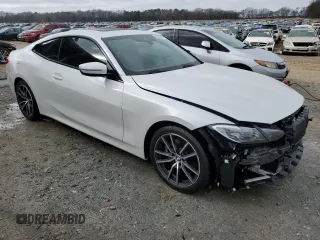 2022 BMW 4 Series 430i z VIN WBA53AP00NCJ55465, wystawiony jako Copart lot #86392324 z przebiegiem 28 873 mil mil oraz Szkoda całkowita • Salvage title. Historia ofert i sprzedaży dostępna na DreamBid. Obrazek 4.