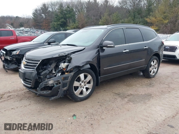 2015 Chevrolet Traverse LTZ with VIN 1GNKVJKD5FJ341677, listed as a IAAI auction lot 41632340 with 173,711 mi miles and . Bid and sale history available at DreamBid. Image 17.