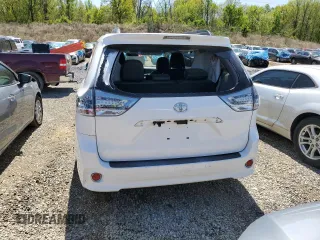 2017 Toyota Sienna SE with VIN 5TDXZ3DC0HS885822, listed as a Copart auction lot 50955225 with 70,079 mi miles and Salvage Title. Bid and sale history available at DreamBid. Image 6.
