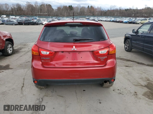 2015 Mitsubishi Outlander Sport 2.4 GT with VIN 4A4AR4AW8FE044398, listed as a Copart auction lot 51436115 with 154,126 mi miles and Clean Title. Bid and sale history available at carsss.com. Image 6.