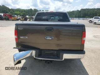 2008 Ford F-150 XL with VIN 1FTRW12W98FA22908, listed as a Copart auction lot 62741485 with 163,376 mi miles and Salvage title. Bid and sale history available at DreamBid. Image 6.