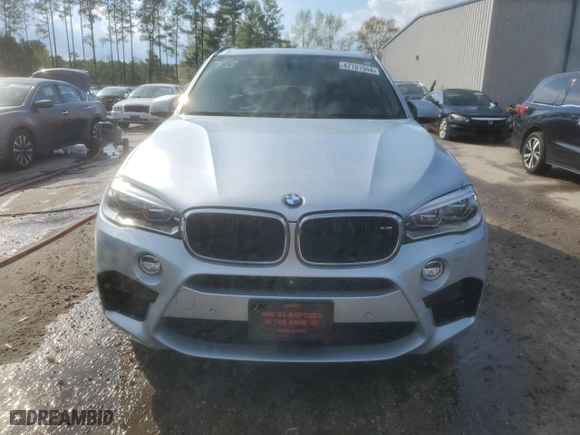 2015 BMW X5 M with VIN 5YMKT6C5XF0C89188, listed as a Copart auction lot 47781944 with 119,379 mi miles. Bid and sale history available at carsss.com. Image 5.