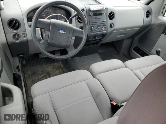 2006 Ford F-150 XL with VIN 1FTRF12276NB28418, listed as a Copart auction lot 58715645 with 161,447 mi miles and Salvage title. Bid and sale history available at DreamBid. Image 8.