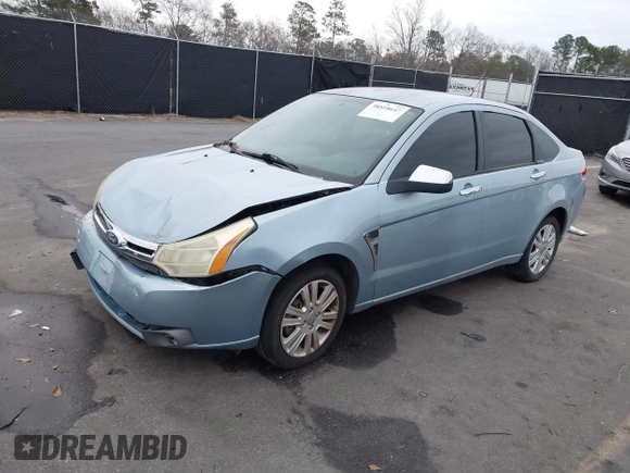 2008 Ford Focus SE with VIN 1FAHP35N78W270569, listed as a IAAI auction lot 38518647 with 173,674 mi miles. Bid and sale history available at carsss.com. Image 17.