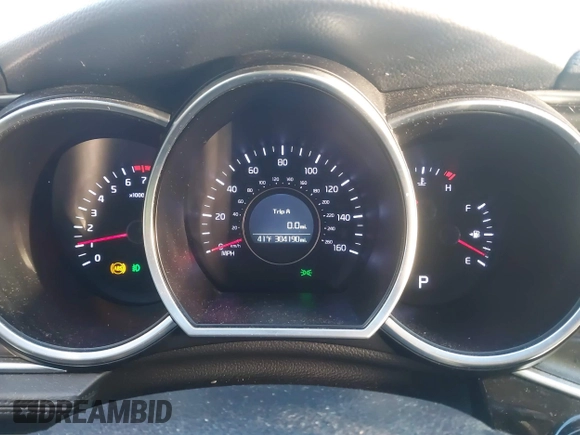 2014 Kia Optima EX with VIN 5XXGN4A7XEG311475, listed as a IAAI auction lot 41763377 with 304,190 mi miles and . Bid and sale history available at carsss.com. Image 7.