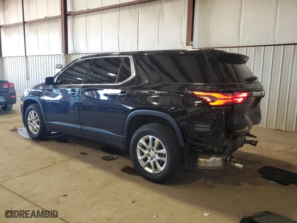 2023 Chevrolet Traverse LS with VIN 1GNERFKW2PJ336888, listed as a Copart auction lot 48381875 with 16,753 mi miles and Salvage Title. Bid and sale history available at carsss.com. Image 2.