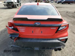 2022 Subaru WRX with VIN JF1VBAA6XN9028647, listed as a Copart auction lot 46869665 with 30,924 mi miles and Salvage Title. Bid and sale history available at carsss.com. Image 6.