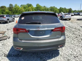 2014 Acura MDX Technology z VIN 5FRYD4H4XEB030670, wystawiony jako Copart lot #54409925 z przebiegiem Nie podano mil oraz Szkoda całkowita • Salvage title. Historia ofert i sprzedaży dostępna na DreamBid. Obrazek 6.