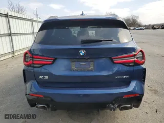 2022 BMW X3 xDrive30i with VIN 5UX53DP08N9N42135, listed as a Copart auction lot 49241025 with 59,352 mi miles and Salvage Title. Bid and sale history available at carsss.com. Image 6.