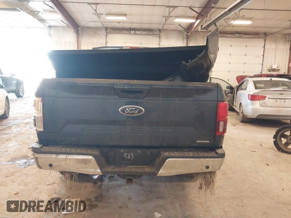2018 Ford F-150 XL with VIN 1FTEW1EP4JFA00923, listed as a IAAI auction lot 41506293 with 153,523 mi miles and . Bid and sale history available at DreamBid. Image 16.