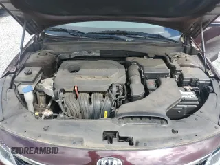 2016 Kia Optima LX with VIN 5XXGT4L35GG041185, listed as a Copart auction lot 50171935 with 165,619 mi miles and Salvage title. Bid and sale history available at DreamBid. Image 11.