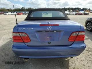 2003 Mercedes-Benz CLK 320 with VIN WDBLK65G03T134220, listed as a Copart auction lot 75479644 with Not Provided miles and Salvage Title. Bid and sale history available at DreamBid. Image 6.