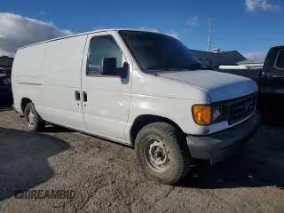 2003 Ford Econoline Cargo with VIN 1FTRE14213HB16422, listed as a Copart auction lot 44203415 with 87,658 mi miles and Salvage Title. Bid and sale history available at carsss.com. Image 4.