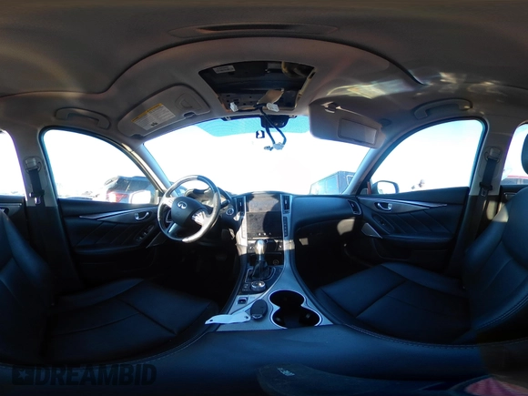2017 Infiniti Q50 Premium with VIN JN1EV7AR7HM832424, listed as a IAAI auction lot 41372421 with 65,140 mi miles and . Bid and sale history available at DreamBid. Image 18.