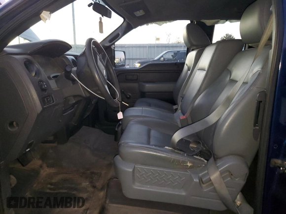 2011 Ford F-150 XL with VIN 1FTFX1EFXBKD12858, listed as a Copart auction lot 80333384 with 210,839 mi miles and Salvage title. Bid and sale history available at DreamBid. Image 7.