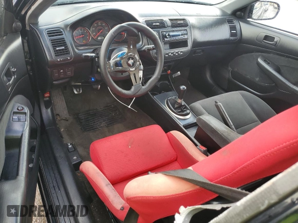 2003 Honda Civic EX with VIN 1HGEM21933L025093, listed as a Copart auction lot 45384705 with 203,105 mi miles and Non Repairable. Bid and sale history available at DreamBid. Image 8.