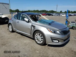 2015 Kia Optima EX with VIN 5XXGN4A71FG446118, listed as a Copart auction lot 61590675 with 120,577 mi miles and Salvage title. Bid and sale history available at DreamBid. Image 4.