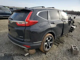 2018 Honda CR-V Touring with VIN 7FARW1H92JE022765, listed as a Copart auction lot 48427265 with 105,246 mi miles and Salvage Title. Bid and sale history available at carsss.com. Image 3.