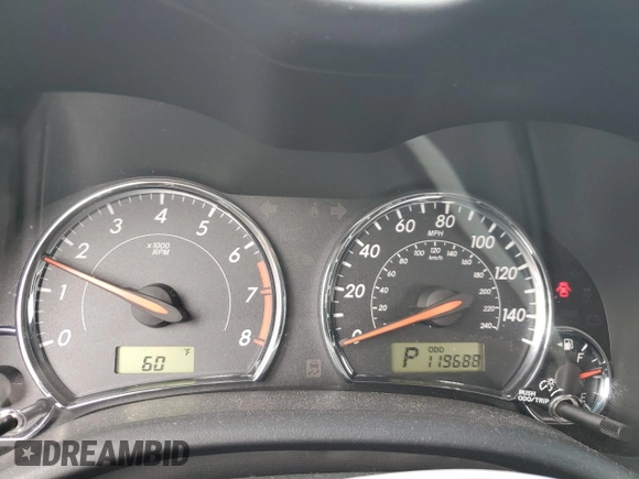 2011 Toyota Corolla L with VIN 2T1BU4EE7BC722325, listed as a Copart auction lot 50151355 with 119,688 mi miles and Salvage Title. Bid and sale history available at carsss.com. Image 9.
