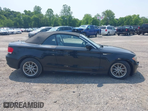 2010 BMW 1 Series 128i with VIN WBAUN1C55AVH81750, listed as a IAAI auction lot 42411484 with 124,432 mi miles and . Bid and sale history available at DreamBid. Image 13.