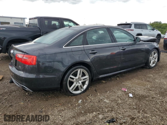 2015 Audi A6 Prestige with VIN WAUHGAFC5FN008805, listed as a Copart auction lot 58084535 with 98,829 mi miles and Salvage title. Bid and sale history available at DreamBid. Image 3.