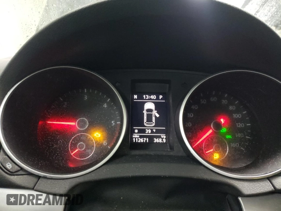 2011 Volkswagen Golf TDI z VIN WVWBM7AJ0BW206738, wystawiony jako Copart lot #87689645 z przebiegiem 112 671 mil mil oraz Szkoda całkowita • Salvage title. Historia ofert i sprzedaży dostępna na DreamBid. Obrazek 9.