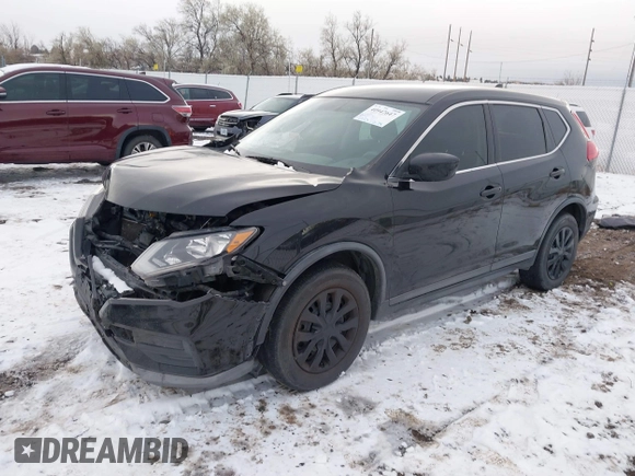 2017 Nissan Rogue SV with VIN KNMAT2MV7HP573221, listed as a IAAI auction lot 40947647 with 162,923 mi miles and . Bid and sale history available at carsss.com. Image 17.