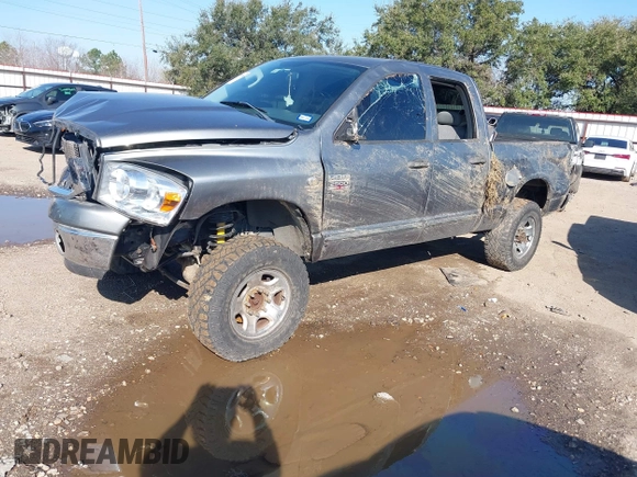 2007 Dodge Ram 2500 SLT with VIN 1D7KS28C87J525315, listed as a IAAI auction lot 41578896 with 253,306 mi miles. Bid and sale history available at carsss.com. Image 17.